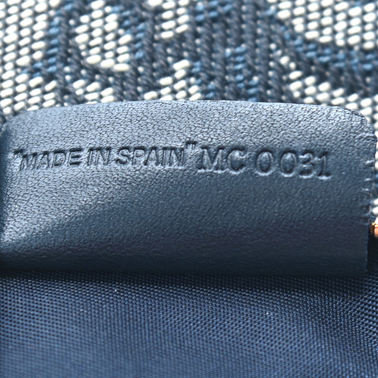 Monogram Mini Saddle Pochette Navy