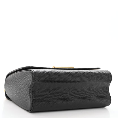 Louis Vuitton Epi Twist Shoulder Bag MM Black 4 of 10