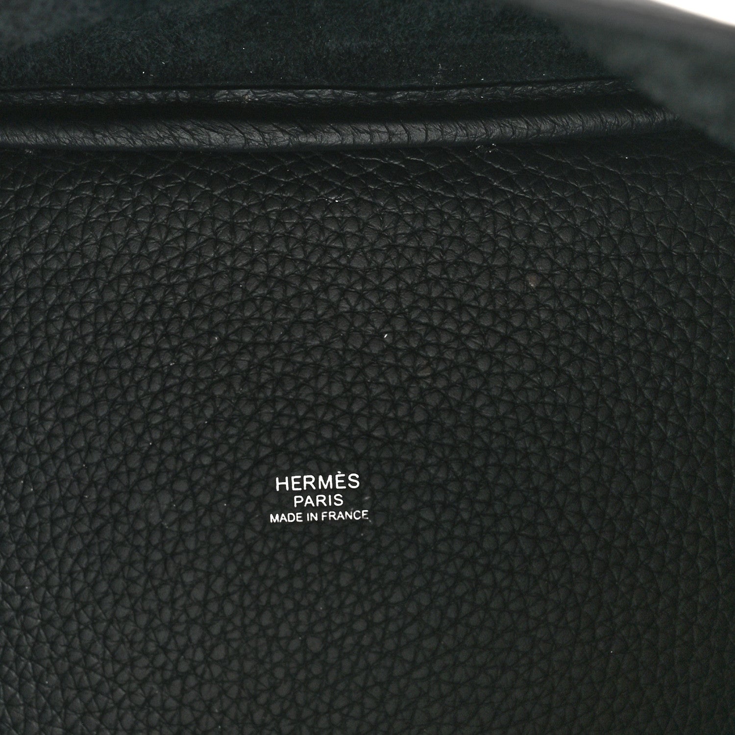 Hermes Taurillon Clemence Picotin Lock 18 PM Black 1926344