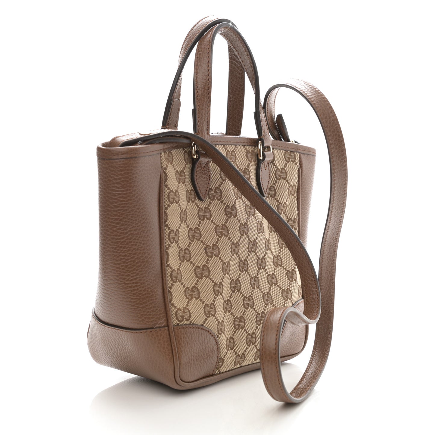 Monogram Small Bree Tote Beige Tabacco
