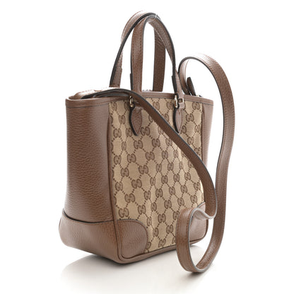 Gucci Monogram Small Bree Tote Beige Tabacco 3 of 8