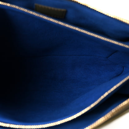 Louis Vuitton Lambskin Embossed Monogram Coussin MM Khaki 5 of 9