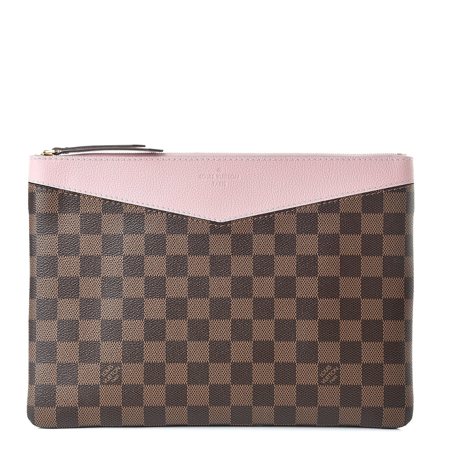 Damier Ebene Daily Pouch Rose Poudre