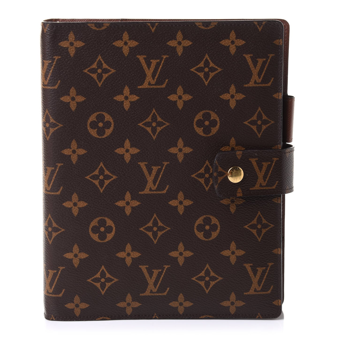 Monogram Large Ring Agenda Cover
