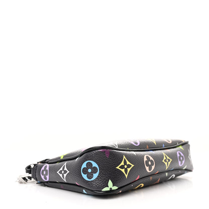 Louis Vuitton LV X TM Monogram Multicolor Pochette Accessories Black 4 of 9