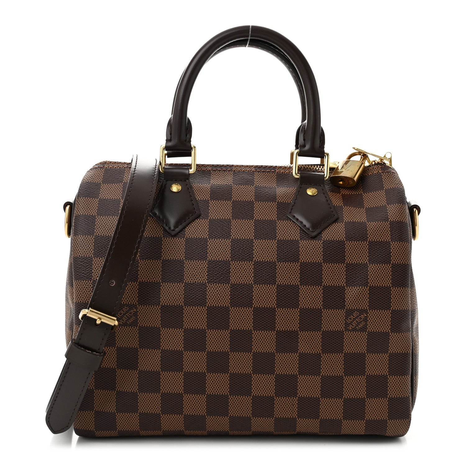 Louis Vuitton Damier Ebene Speedy Bandouliere 25 1 of 11