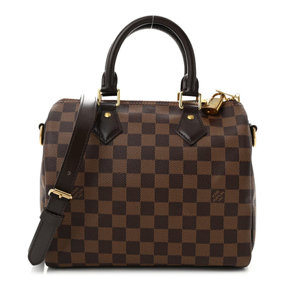 Louis Vuitton Damier Ebene Speedy Bandouliere 25 1 of 11