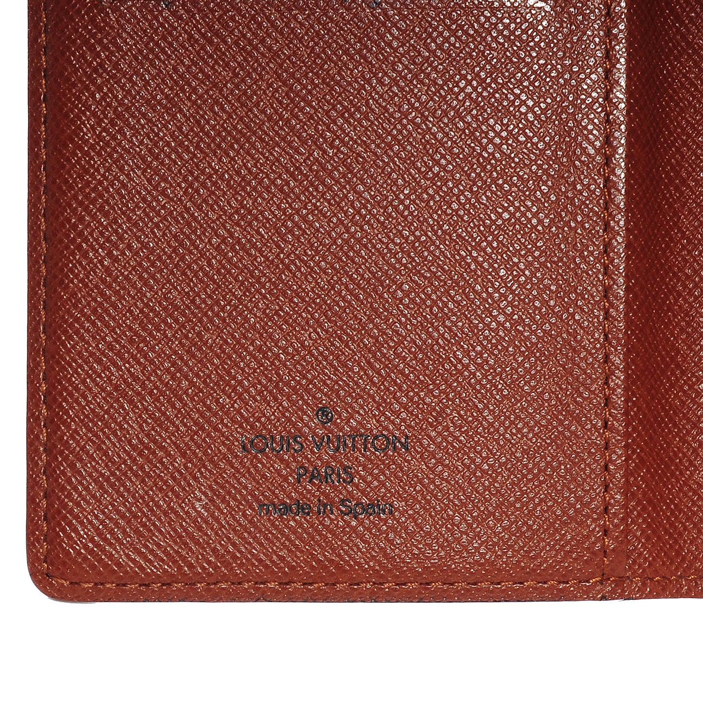 Monogram Pocket Agenda Cover
