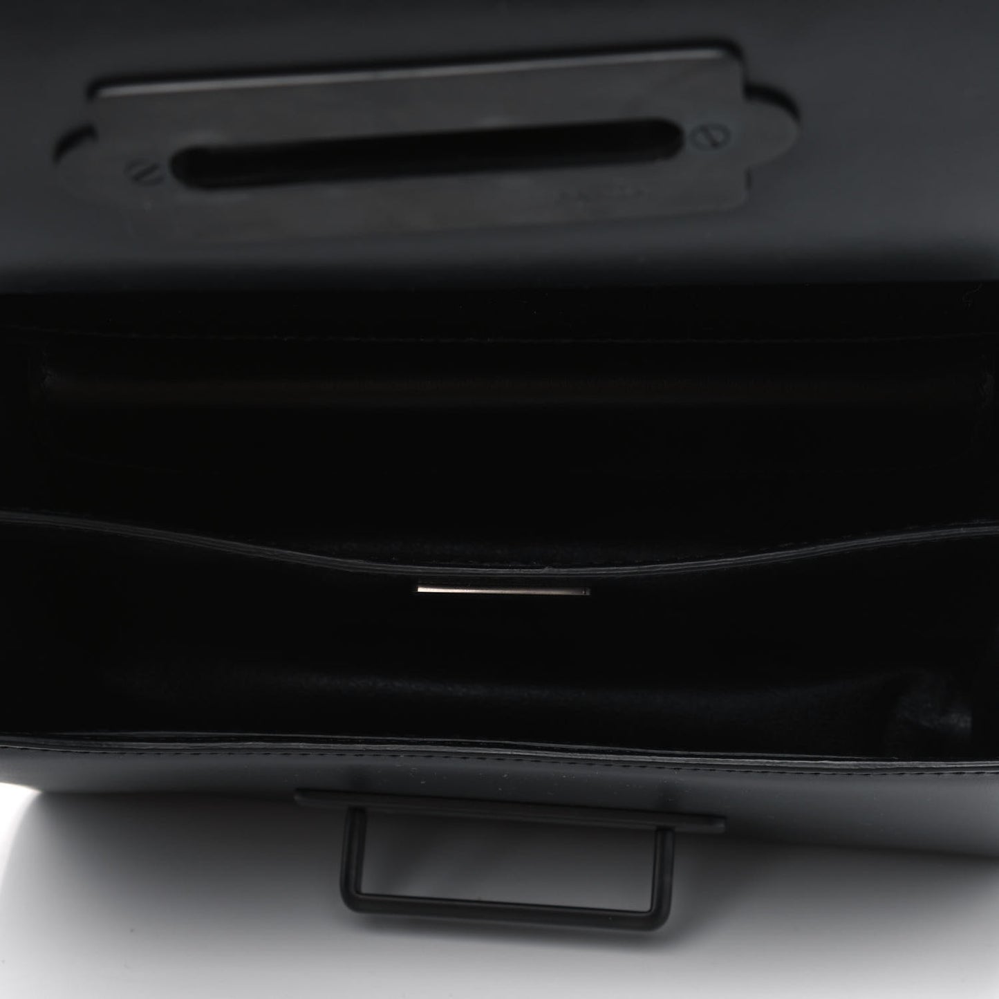 City Calfskin Saffiano Cahier Bag Black