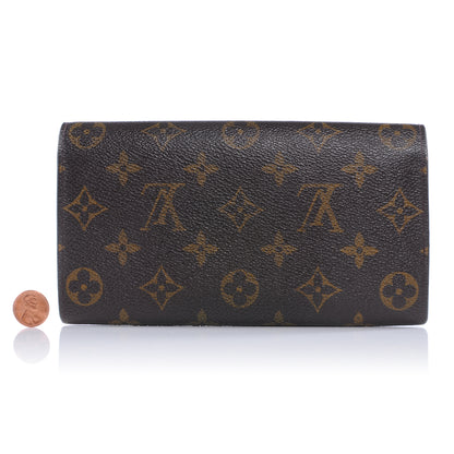 Louis Vuitton Monogram Sarah Wallet 2 of 6