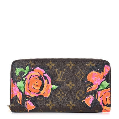 Louis Vuitton Monogram Roses Zippy Wallet 1 of 9