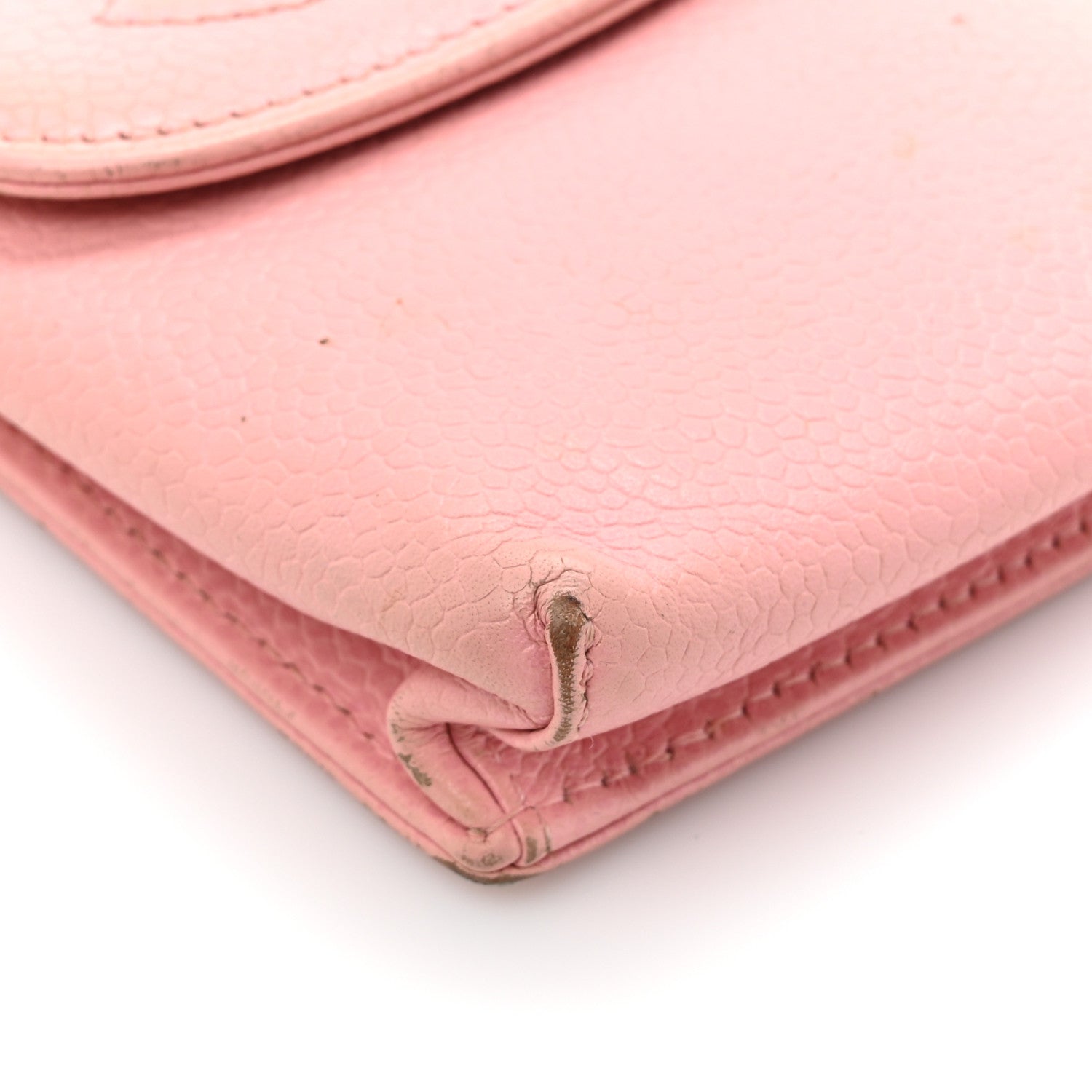 Chanel Caviar Timeless CC Cigarette Case Pink 10 of 15