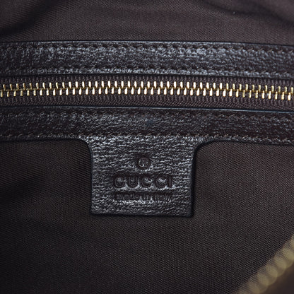 Gucci Monogram Web GG Reins Hobo Brown 6 of 14