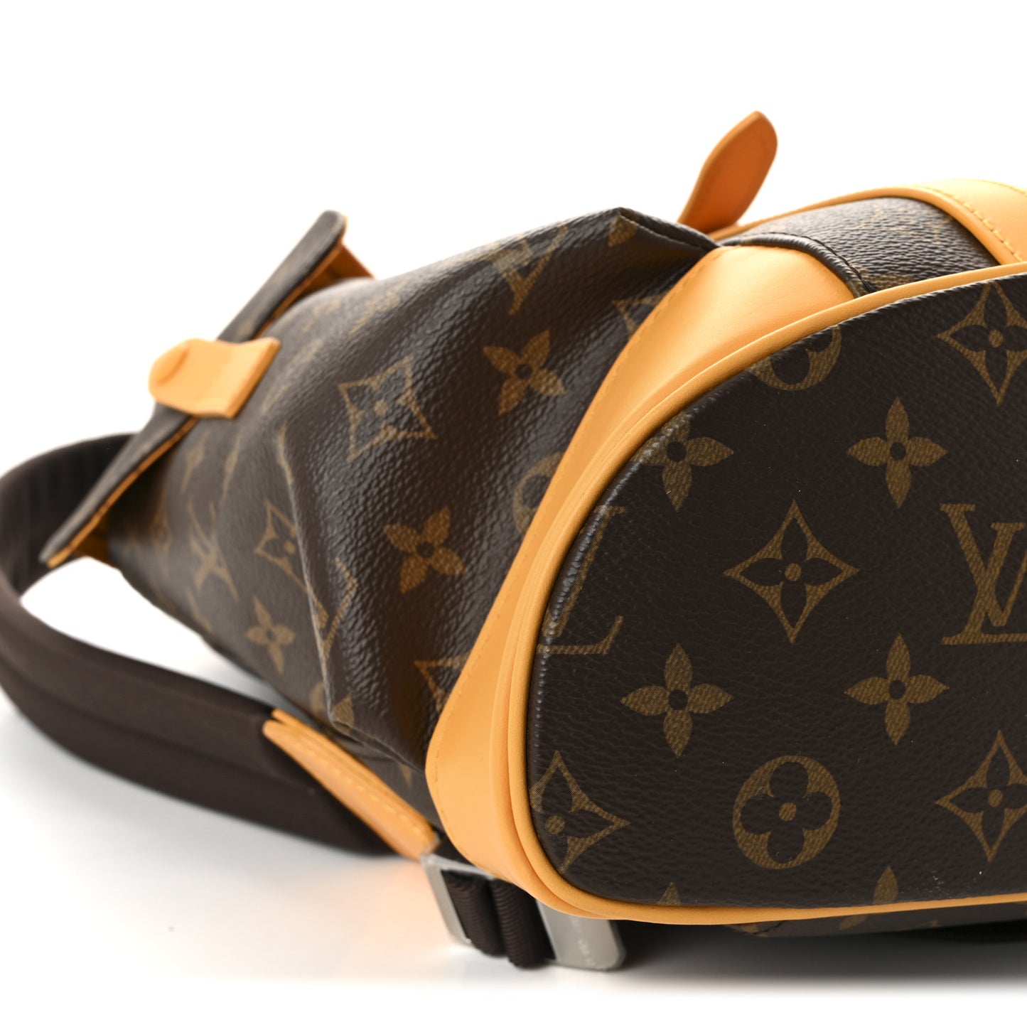 Monogram Macassar Christopher MM Backpack Safran Yellow