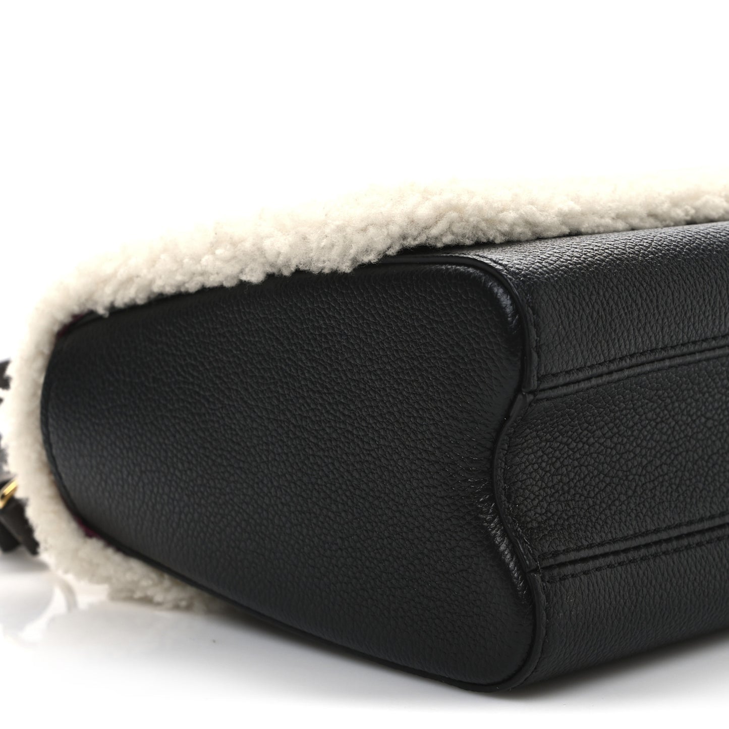 Monogram Calfskin Teddy Twist MM Black