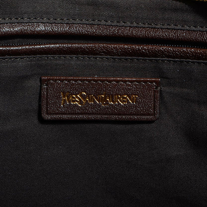 Saint Laurent Sheepskin Large Cabas ChYc Dark Brown 6 of 8