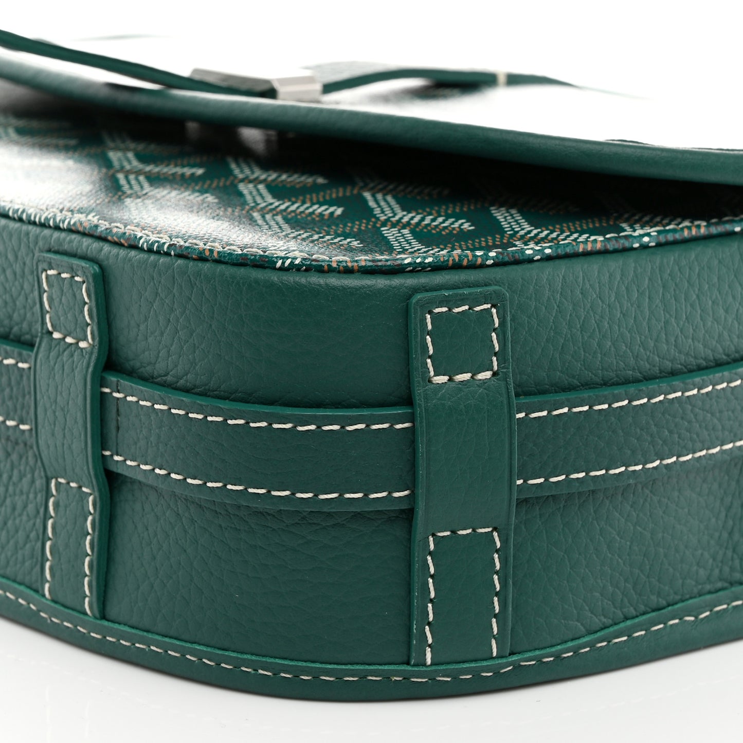 Goyardine Belvedere II PM Messenger Bag Green