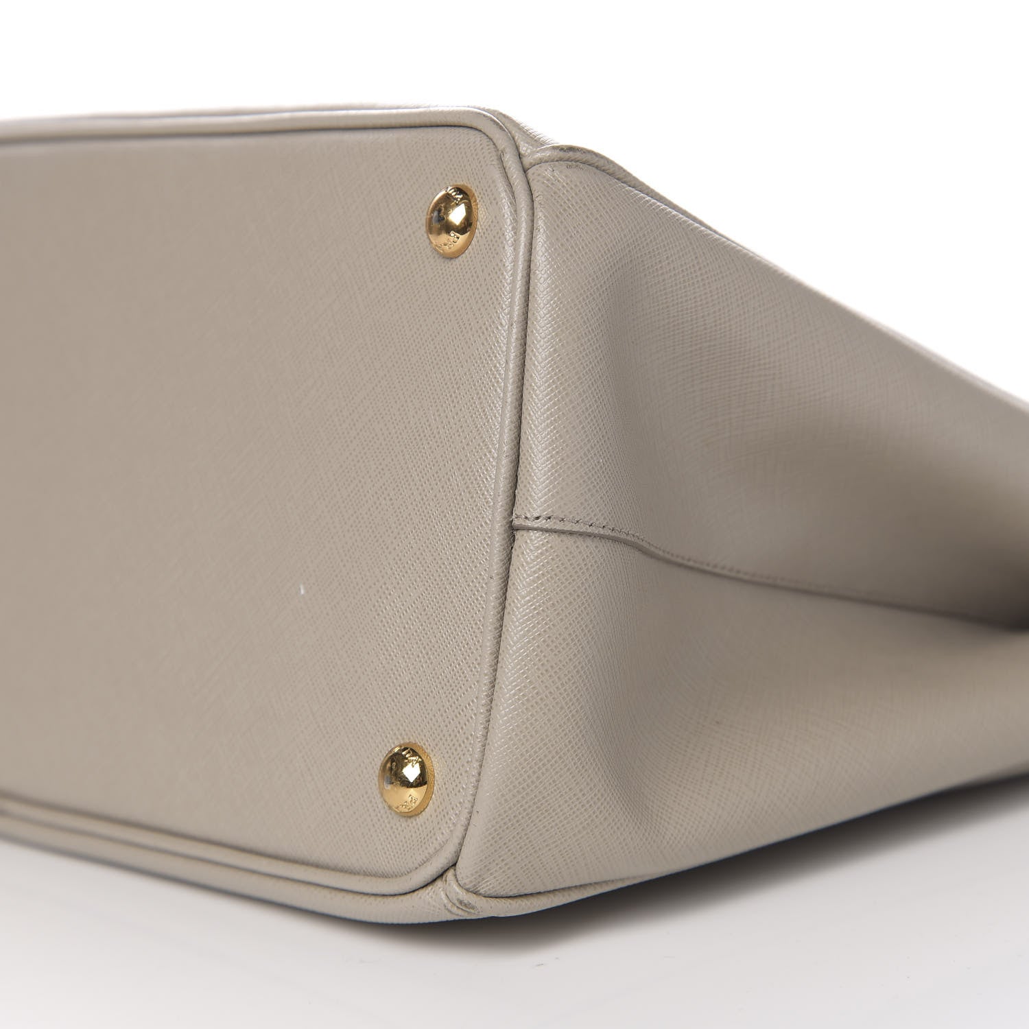 Prada Saffiano Medium Galleria Double Zip Tote Pomice 9 of 10