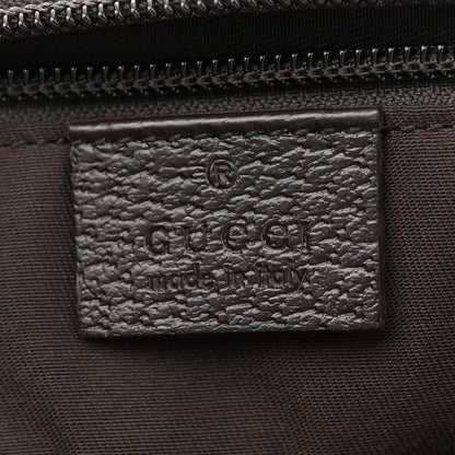 Gucci Monogram Web Medium Flap Messenger Beige Dark Brown 6 of 10