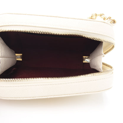 Chanel Caviar Quilted Flap Waist Bag White 5 of 10