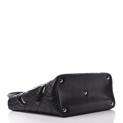 Chanel Calfskin Quilted Large Cambon Tote Black 4 of 9
