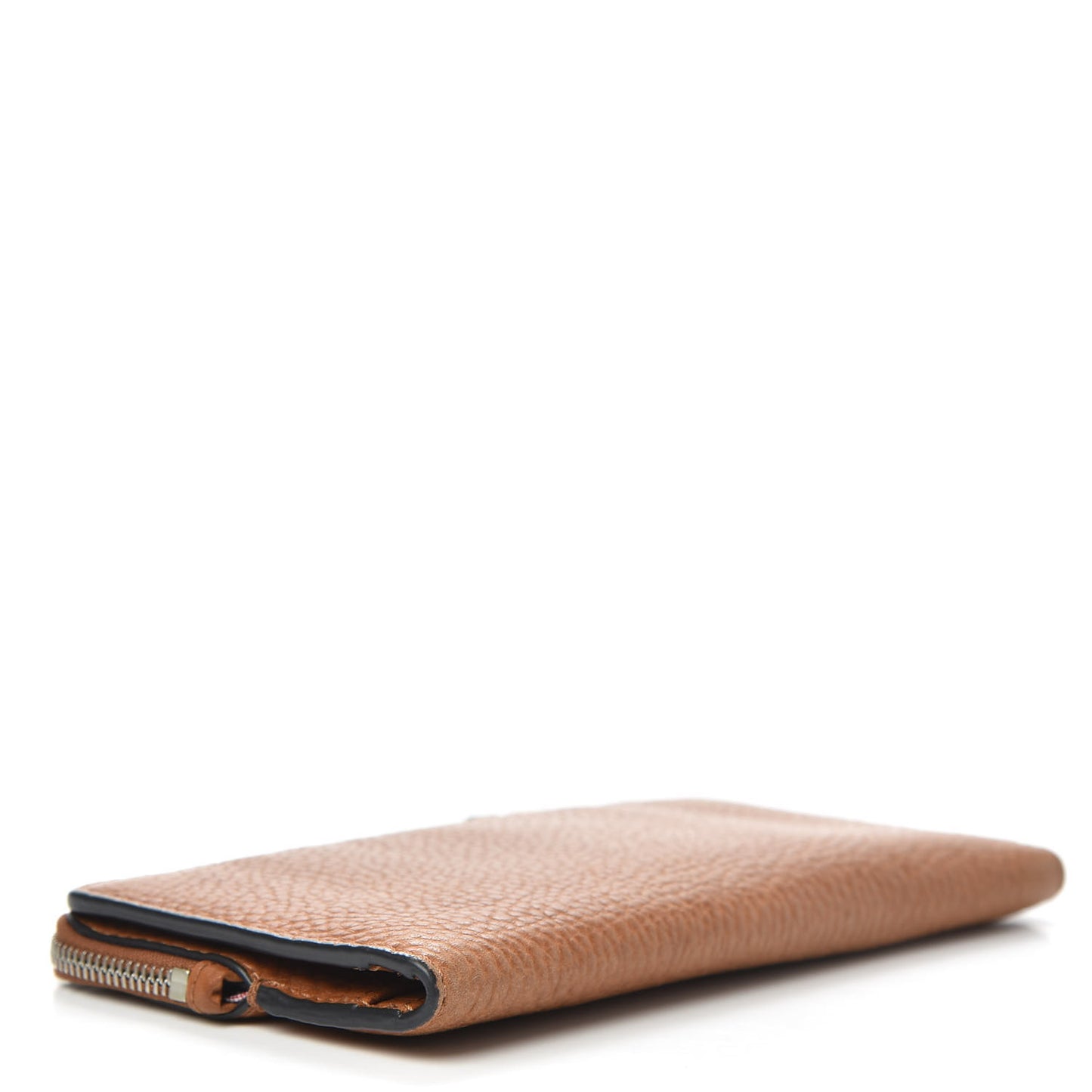 Brit Calfskin Lexi Wallet Saddle Brown