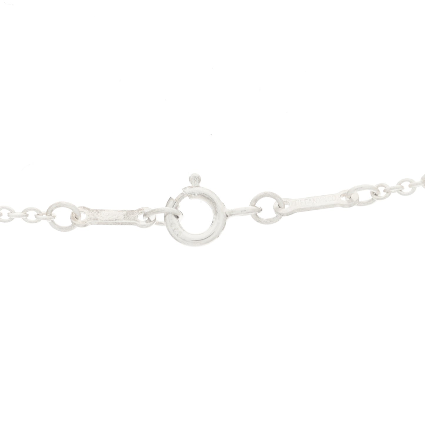 Sterling Silver Elsa Peretti 3 Open Hearts Necklace