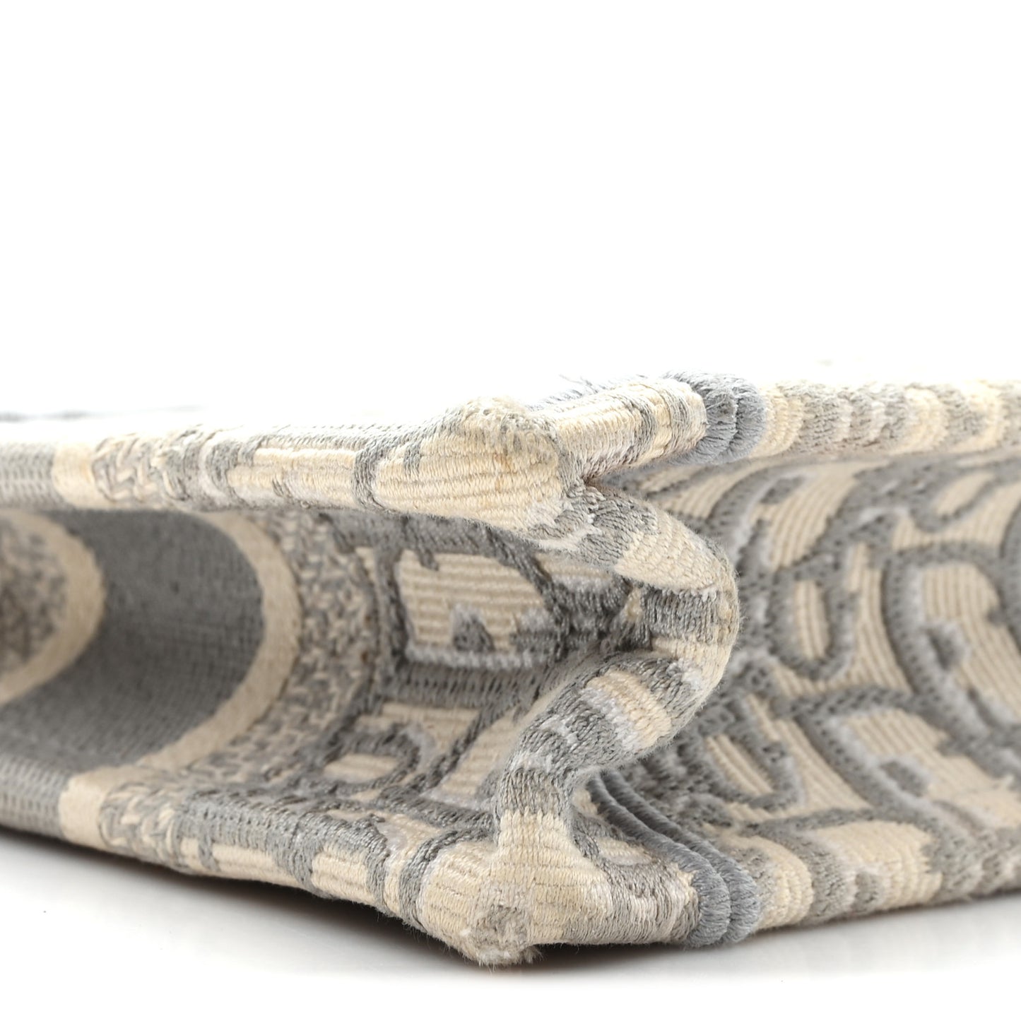 Oblique Mini Book Tote Grey Multicolor