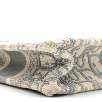 Christian Dior Oblique Mini Book Tote Grey Multicolor 8 of 12