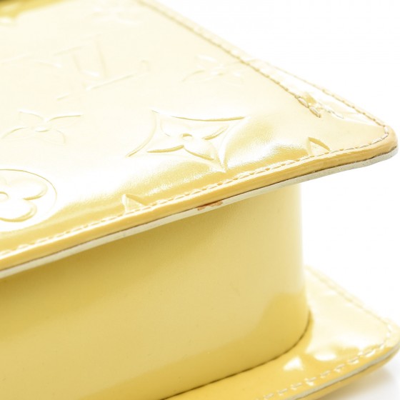 Louis Vuitton Vernis Mott Yellow 12 of 14