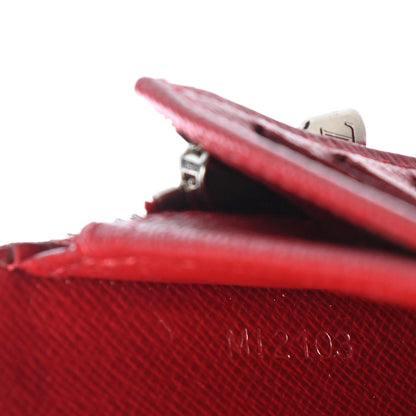 Louis Vuitton Epi Zippy Compact Wallet Carmine 7 of 11