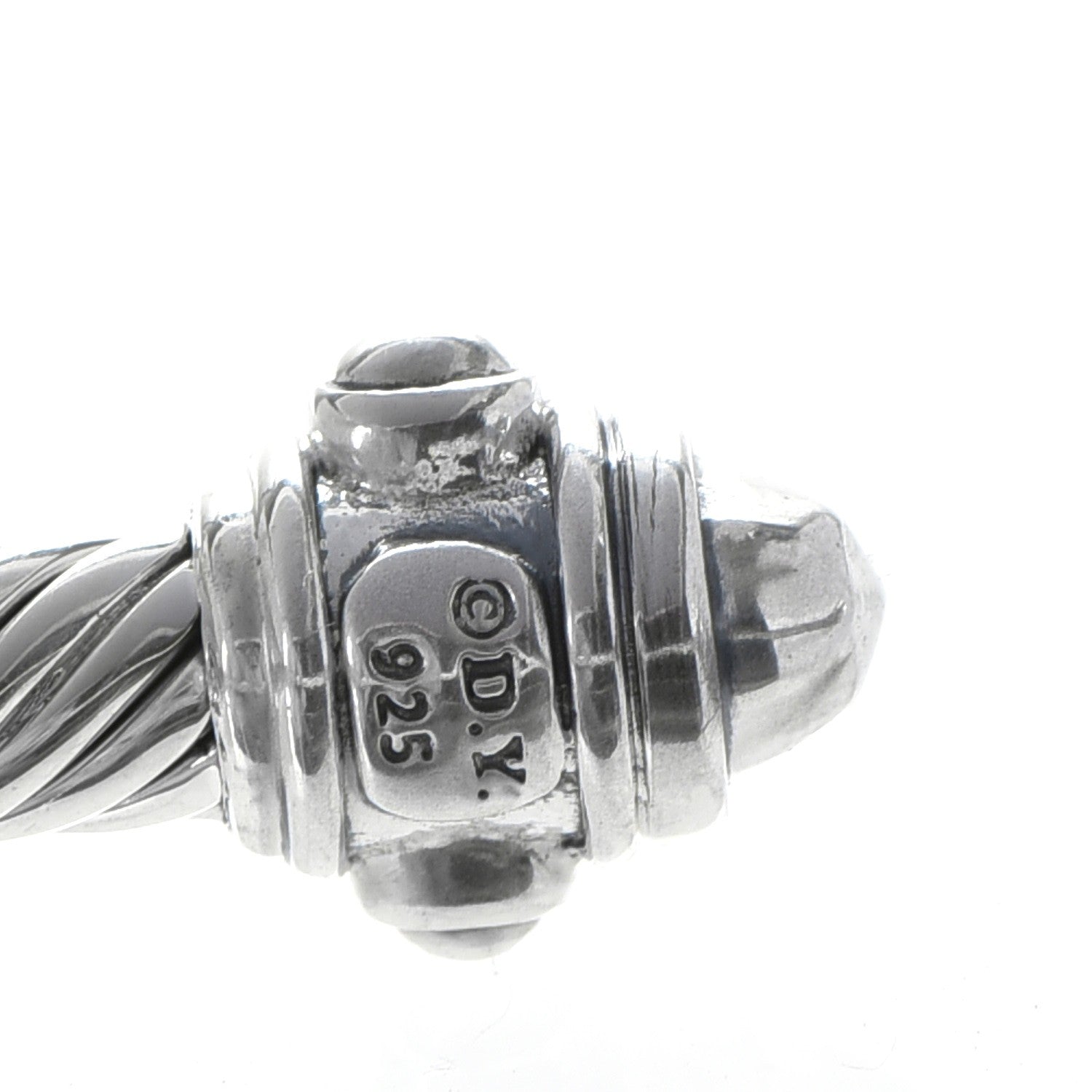 David Yurman Sterling Silver 5mm Renaissance Bracelet 4 of 5