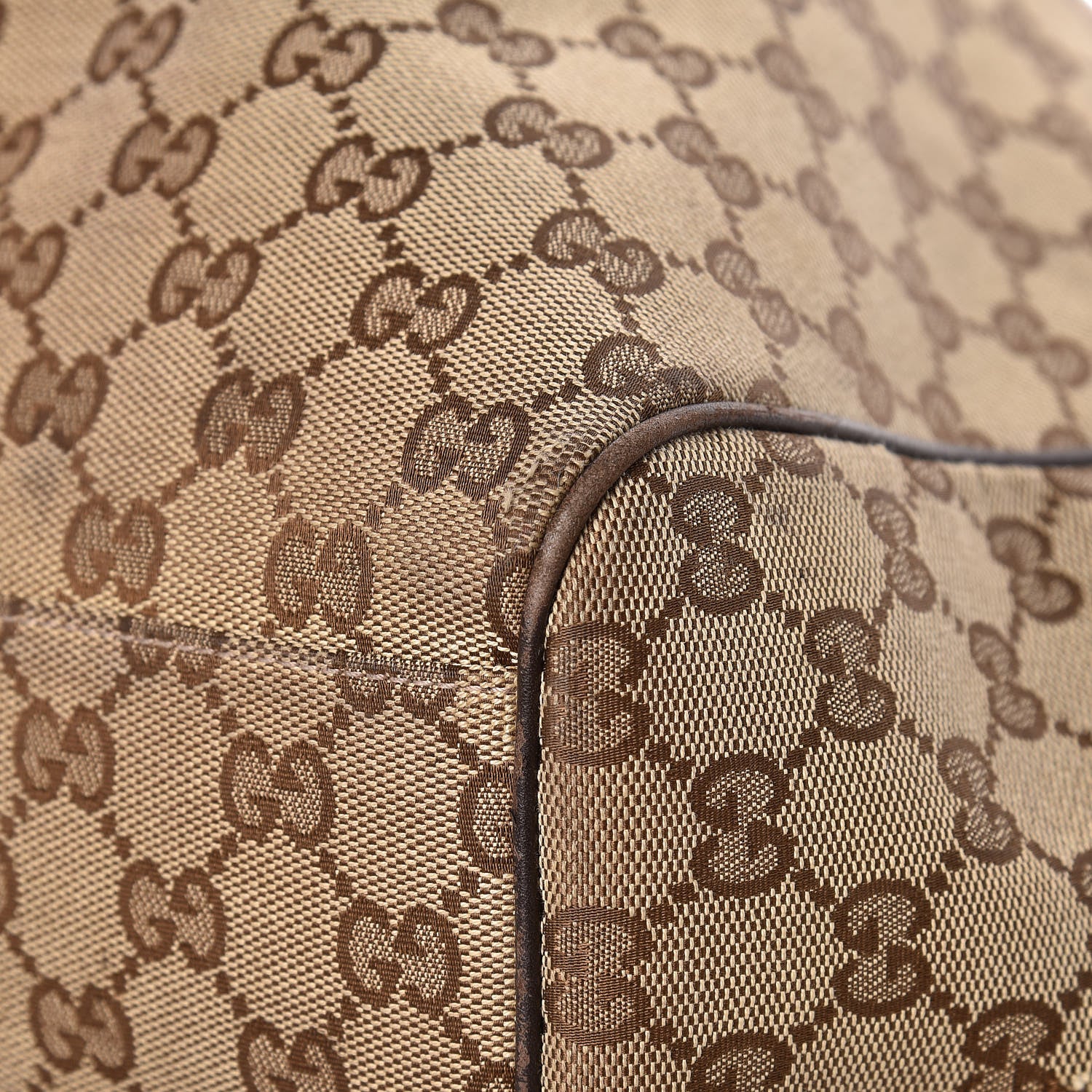 Gucci Monogram Large Sukey Tote Dark Brown 23 of 23