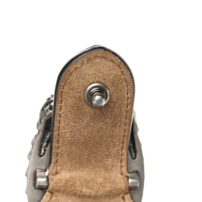 Gucci GG Supreme Monogram Suede Crystal Small Dionysus Shoulder Bag Beige Ebony Taupe 13 of 15