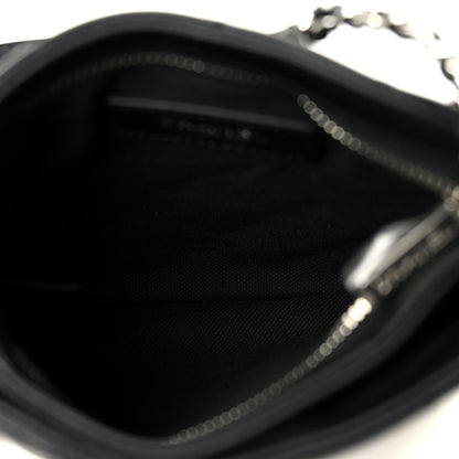 Chanel Lambskin Quilted Uniform Crossbody Bag Black 5 of 11