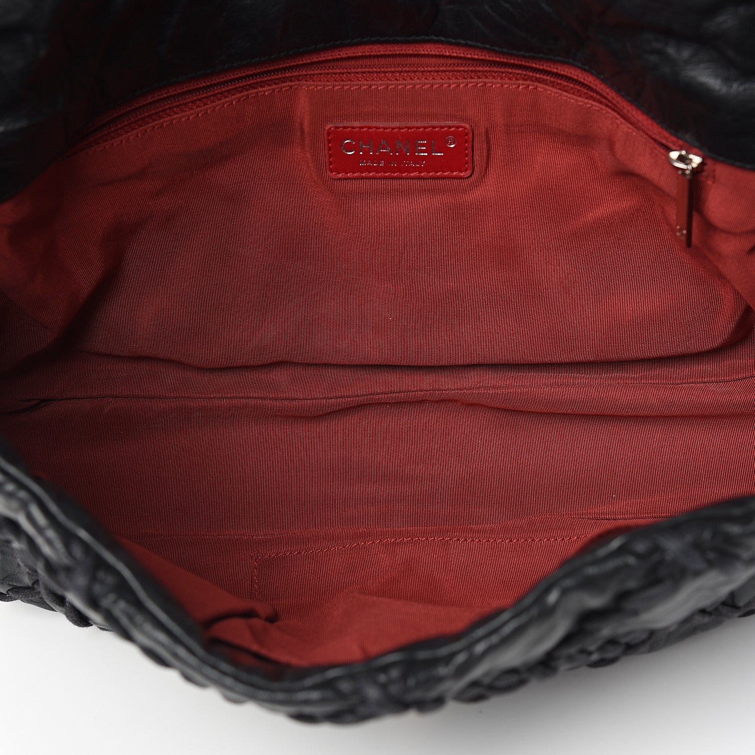 Chanel Calfskin Ultra Stitch Oversize Flap Black 4 of 9