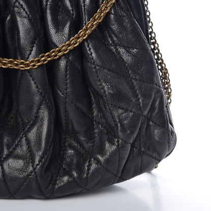 Chanel Lambskin Quilted Frame Bag Black 8 of 8