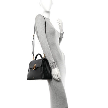 Mulberry Small Classic Grain Calfskin Small Seaton Black 3 of 11