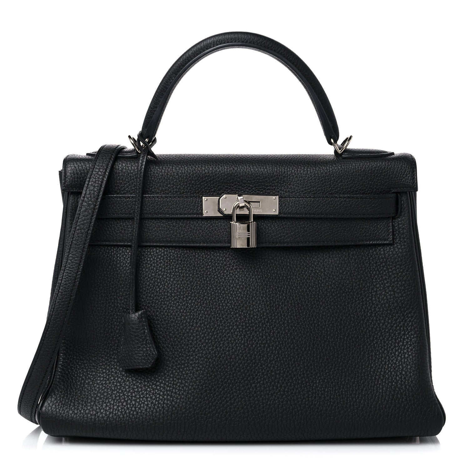 Hermes Togo Kelly Retourne 32 Black 1 of 15