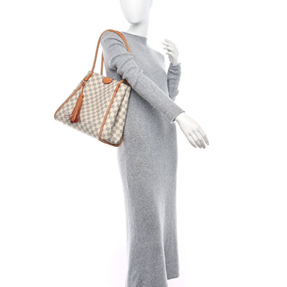 Louis Vuitton Damier Azur Propriano Rose Ballerine 2 of 12