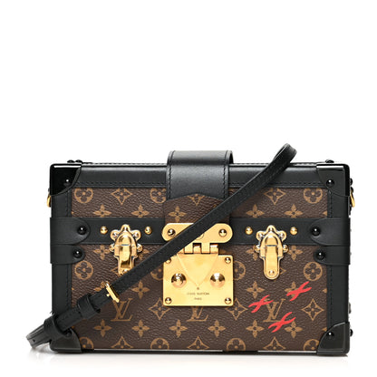 Louis Vuitton Monogram Petite Malle Black 1 of 8