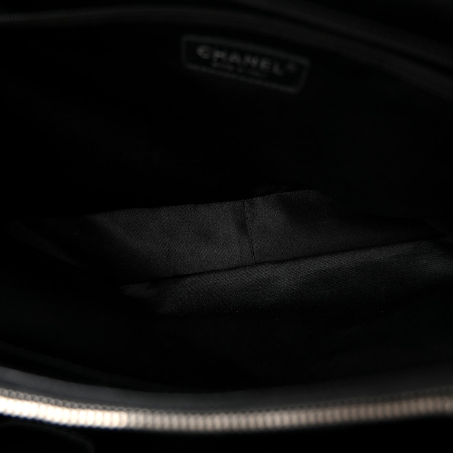 Chanel Caviar Quilted XL Grand Shopping Tote GST Black 5 of 10