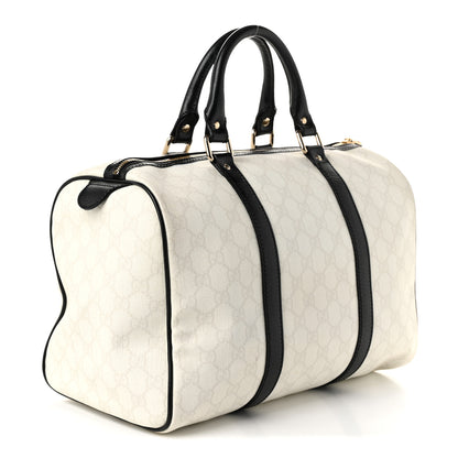 Gucci GG Plus Monogram Medium Joy Boston White Black 3 of 11