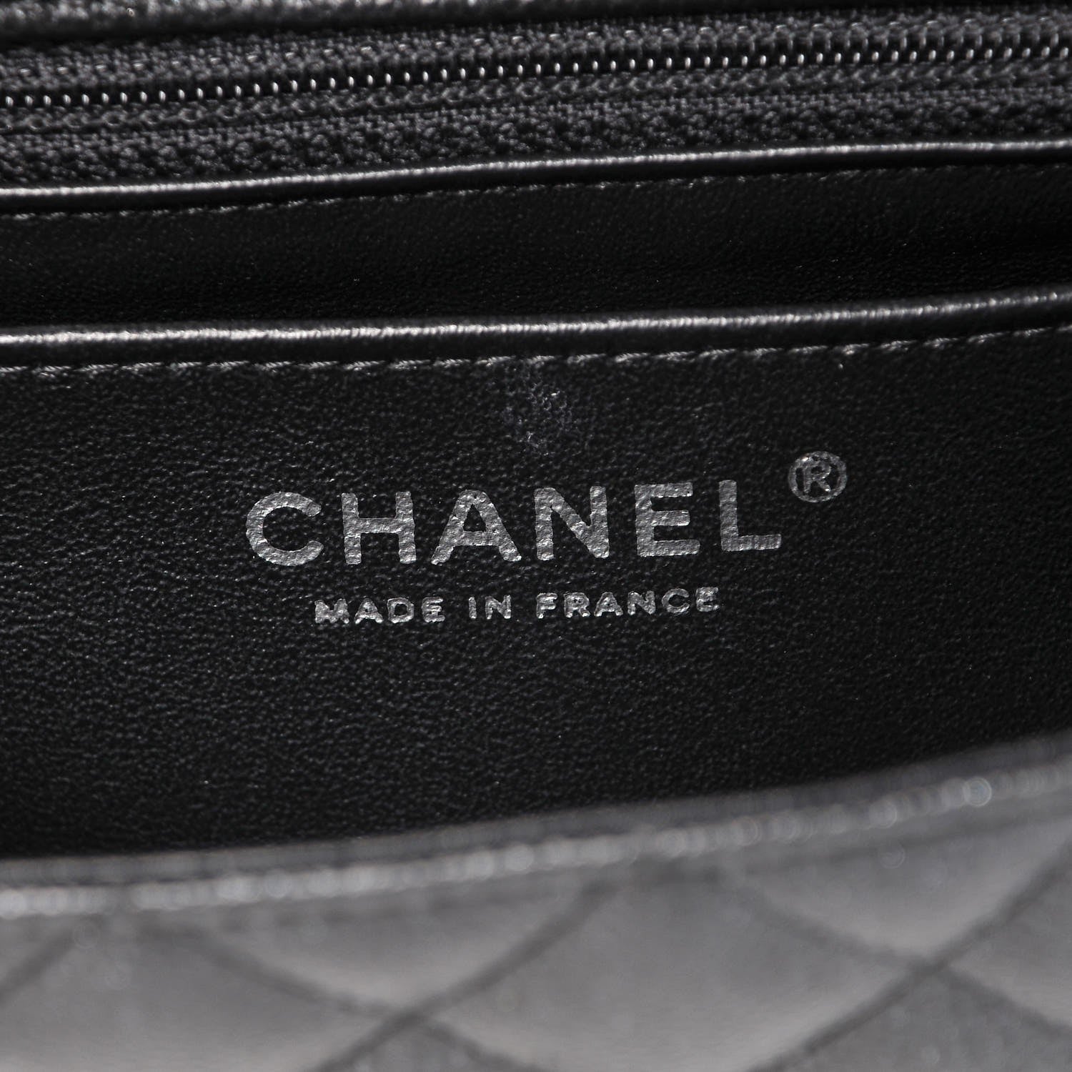 Chanel Iridescent Caviar Quilted Mini Rectangular Flap Black 6 of 8