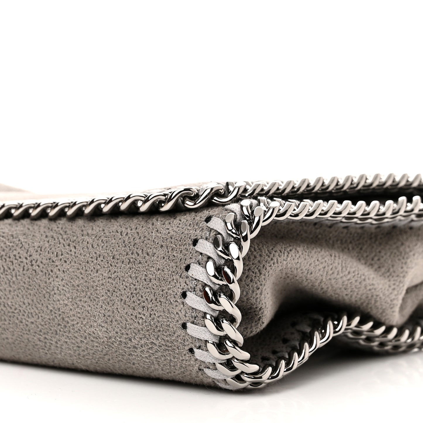 Shaggy Deer Falabella Crossbody Bag Light Grey