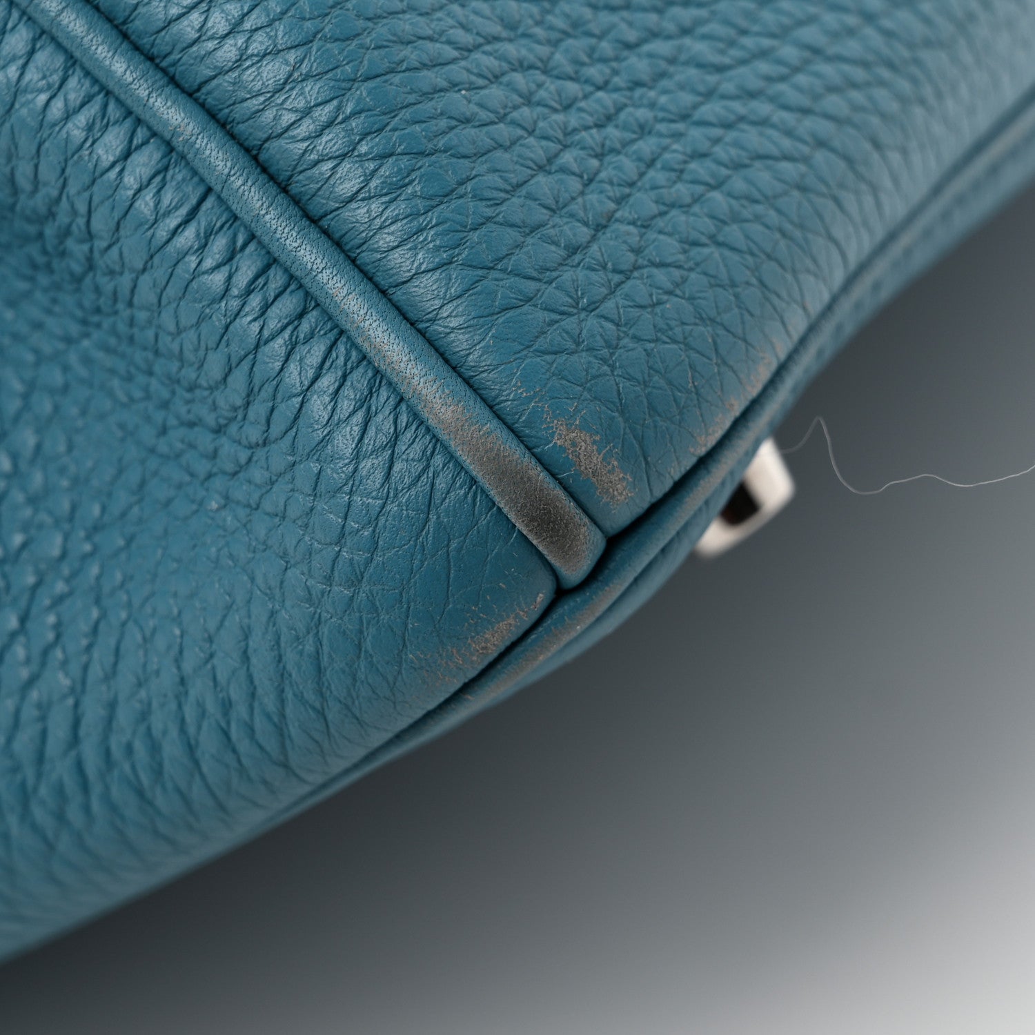 Hermes Togo Birkin 35 Blue Jean 12 of 16