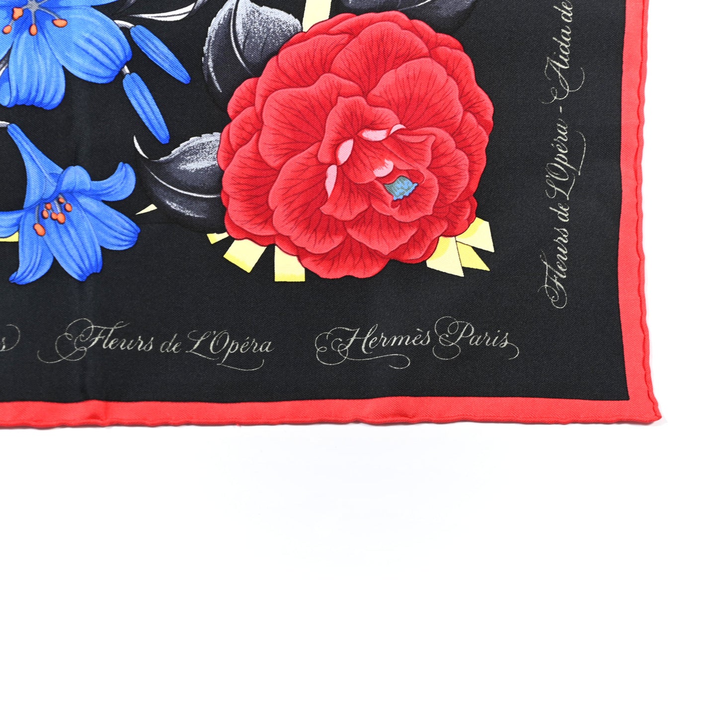 Silk Fleurs De L'Opera Scarf 90