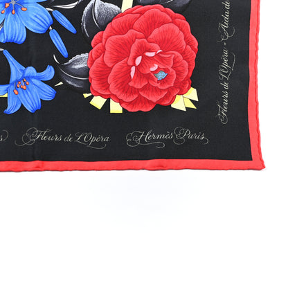 Hermes Silk Fleurs De L'Opera Scarf 90 4 of 4