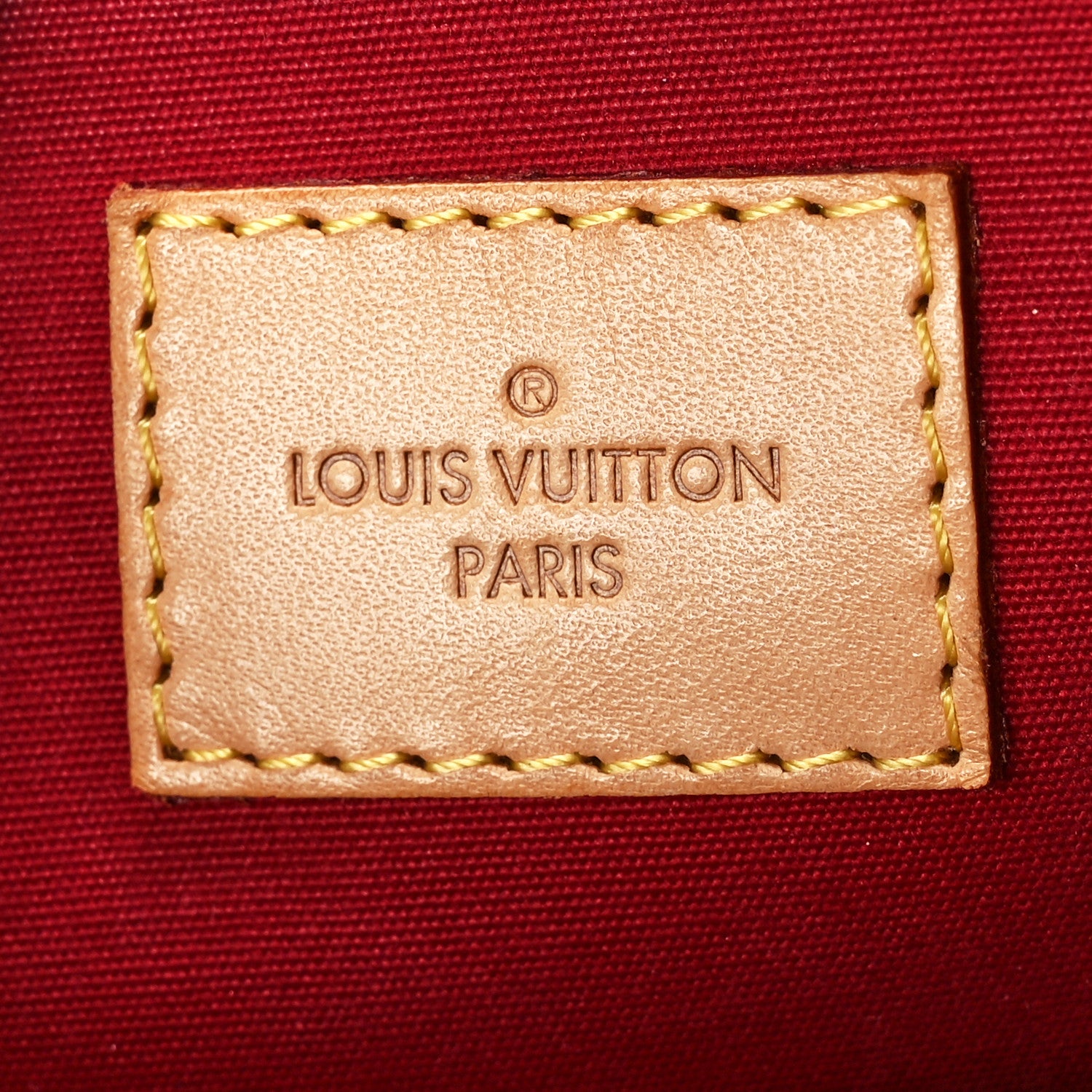 Louis Vuitton Vernis Alma BB Pomme D'Amour 6 of 12