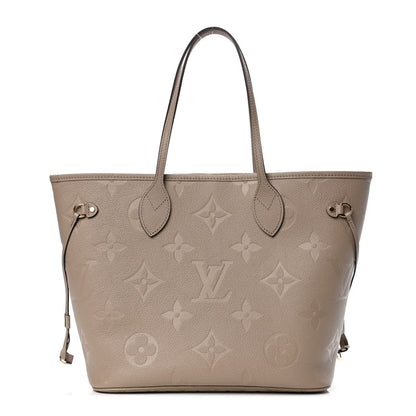 Louis Vuitton Empreinte Monogram Giant Neverfull MM Tourterelle 1 of 5
